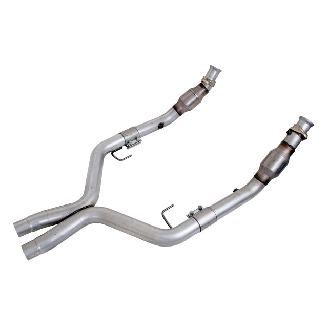 BBK MUSTANG GT 2-3/4 FULL X PIPE W/CONVERTERS BBK Performance Parts Exhaust Pipe  AXOPROS