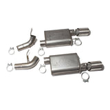 BBK MUSTANG GT 4.6L VARITUNE AXLE BACK EXHAUST KIT (STAINLESS) BBK Performance Parts Exhaust System Kit  AXOPROS