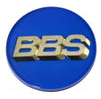 BBS Center Cap 70.6mm Blue/Gold (4-Tab) BBS Wheel Center Caps  AXOPROS