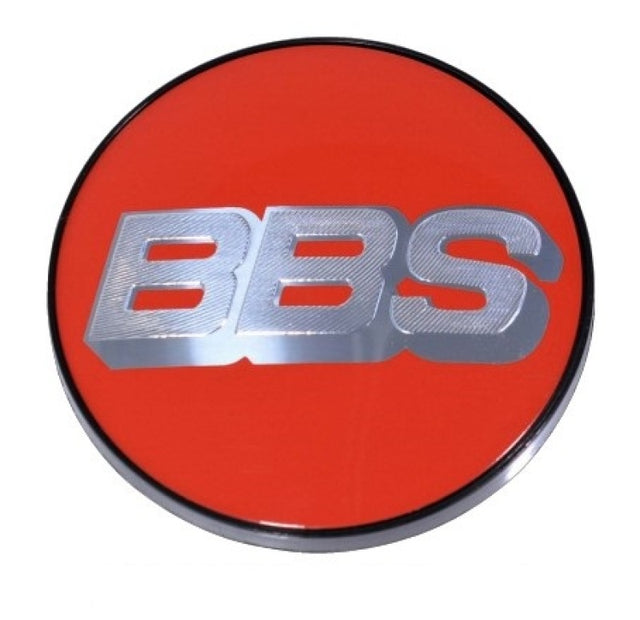 BBS Center Cap 70.6mm Red/Silver (5-Tab) BBS Wheel Center Caps  AXOPROS