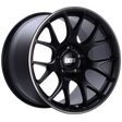 BBS CH-R 19x8.5 5x112 ET40 Satin Black Polished Rim Protector Wheel -82mm PFS/Clip Required BBS Wheels - Cast  AXOPROS