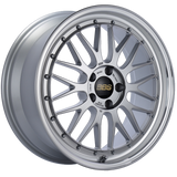 BBS LM 19x8.5 5x112 ET48 Diamond Silver Center Diamond Cut Lip Wheel -82mm PFS/Clip Required BBS Wheels - Forged  AXOPROS