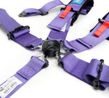 NRG SFI 16.1 5Pt 3 Inch Seat Belt Harness with Pads / Cam Lock - Purple NRG Seat Belts & Harnesses  AXOPROS