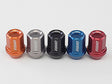 Rays Dura-Nut L32 Straight Type 12x1.25 Lug Nut Set 16 Lug 4 Lock Set - Black Rays Lug Nuts  AXOPROS