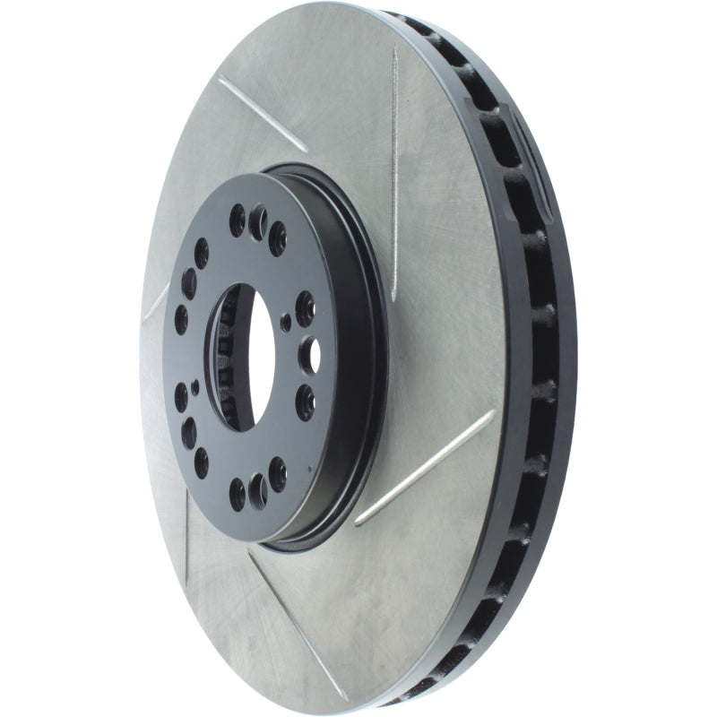 StopTech Power Slot 93-05 Lexus GS Series / 00-05 IS300 / 93-94 LS Series Front Left Slotted Rotor Stoptech Brake Rotors - Slotted  AXOPROS