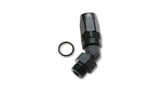 Vibrant Male -12AN 45 Degree Hose End Fitting - 1-1/6-12 Thread (12) Vibrant Fittings  AXOPROS
