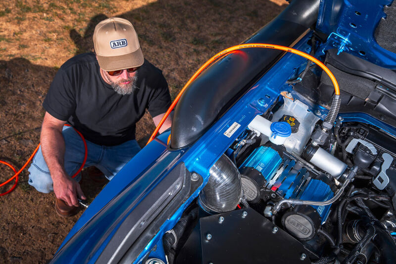 ARB Brushless Twin Motor On-Board 12V Air Compressor Kit ARB Air Compressor Systems  AXOPROS