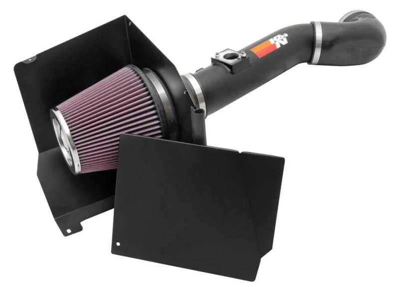 K&N 11-12 Chevy Silverado 2500/3500 HD / 11-12 GMC Sierra 2500/3500 HD High-Flow Perf Intake Kit K&N Engineering Cold Air Intakes  AXOPROS
