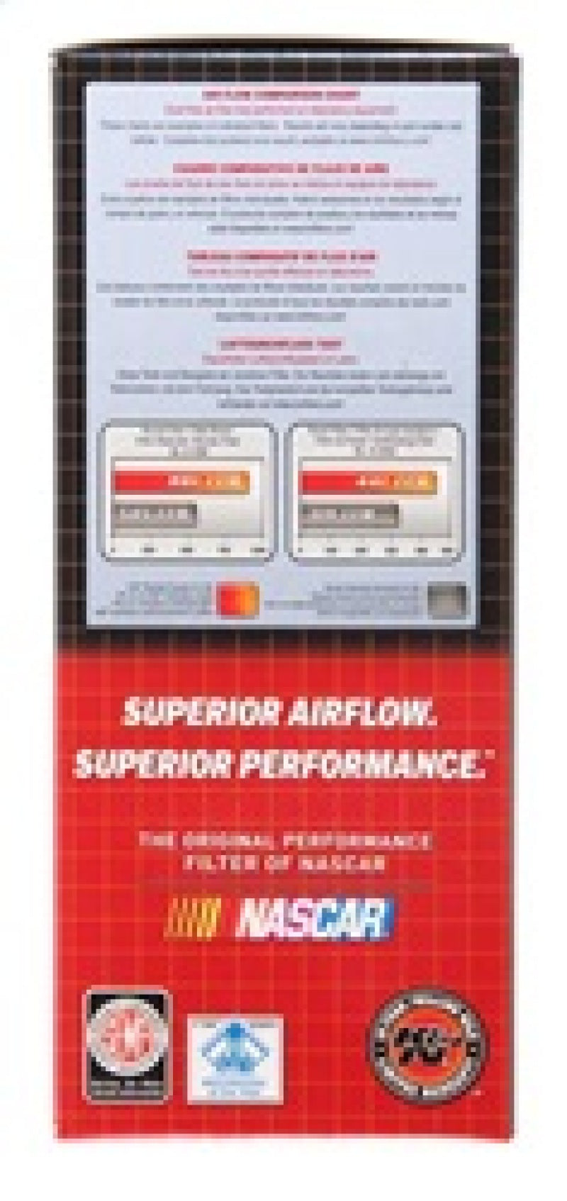K&N Replacement Air Filter AIR FILTER, CHEV CAMARO 2.8L 1985-89, 5.0L 1985-92, 5.7L 1987-92 K&N Engineering Air Filters - Drop In  AXOPROS