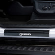 Putco 15-20 Ford F-150 - SuperCrew w/ F-150 Etchinng (4pcs) Black Platinum Door Sills Putco Door Panels  AXOPROS
