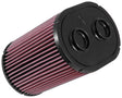 K&N 2017 Ford F250 Super Duty V8-6.7L DSL Replacement Drop In Air Filter K&N Engineering Air Filters - Drop In  AXOPROS