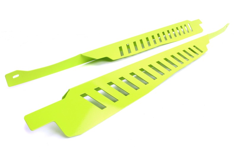 PERRIN 08-14 Subaru WRX/STI / 08-11 Impreza Fender Shroud Set - Neon Yellow Perrin Performance Exterior Trim  AXOPROS