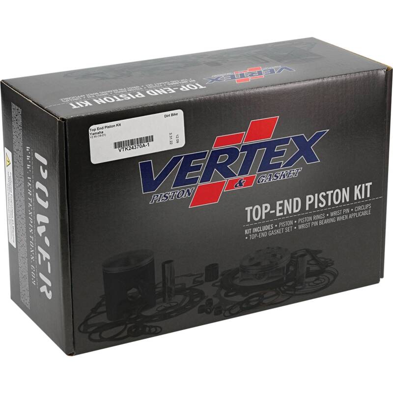 Vertex Piston 19-23 Yamaha YZ 85 85cc Top End Piston Kit Vertex Pistons Piston Sets - Powersports  AXOPROS