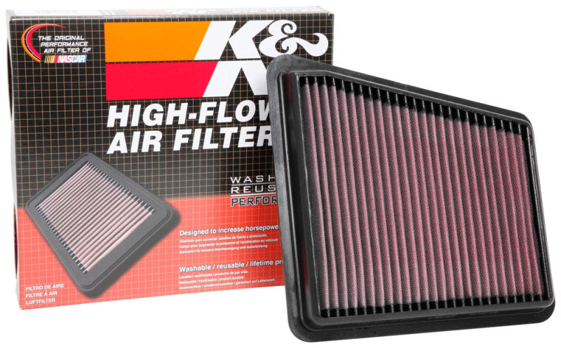 K&N 2018 Kia Stinger L4-2.0L F/I Replacement Drop In Air Filter K&N Engineering Air Filters - Drop In  AXOPROS
