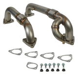 BD Diesel 08-10 Ford F-250/F-350/F-450/F-550 Powerstroke 6.4L Up Pipes Kit w/Manifold Set BD Diesel Connecting Pipes  AXOPROS