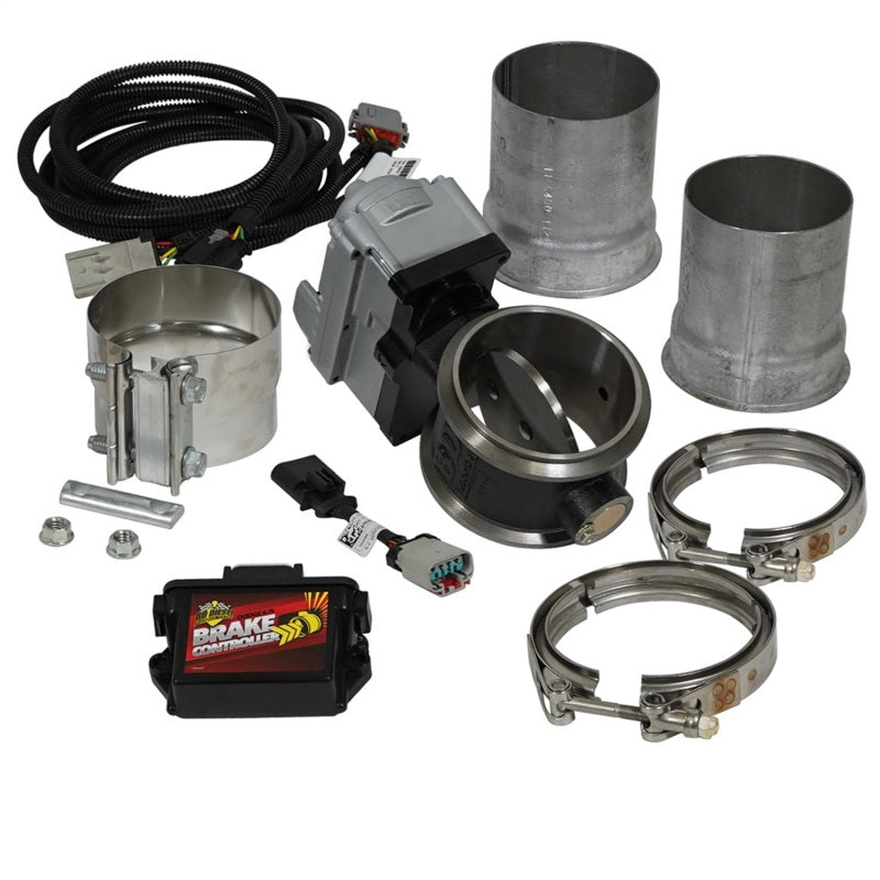 BD Diesel 13-24 Dodge Ram 2500/3500 Cummins Electronic Exhaust Brake 4.in BD Diesel Exhaust Brakes  AXOPROS