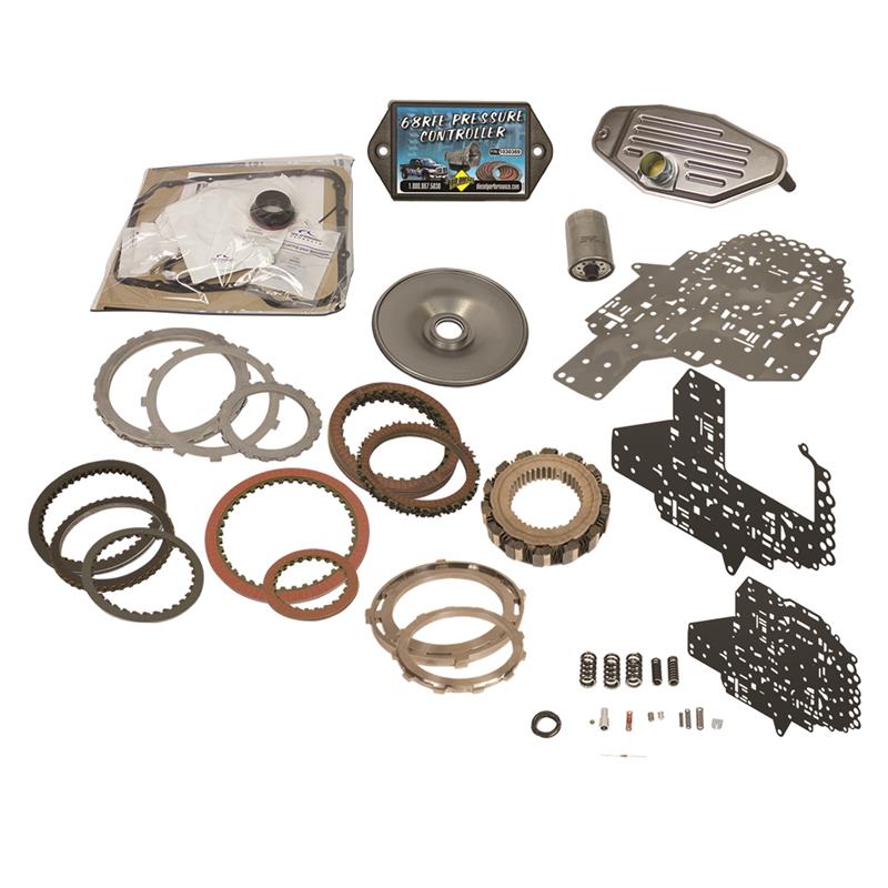 BD Diesel Built-It Trans Kit 5/07-16 Dodge 68RFE Stage 4 Master Rebuild Kit c/w ProTect 68 BD Diesel Transmission Internals  AXOPROS