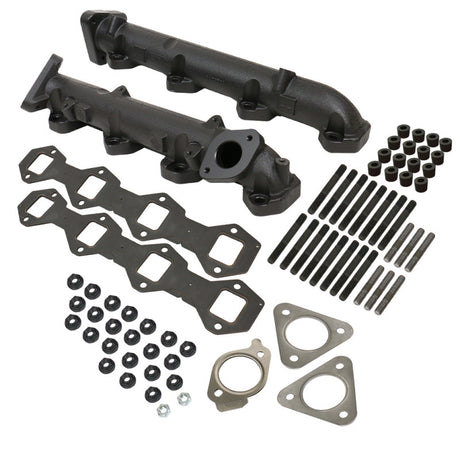 BD Diesel Exhaust Manifold Kit - Ford 2011-2014 F250/F350/F450/F550 6.7L PowerStroke BD Diesel Headers & Manifolds  AXOPROS