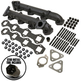BD Diesel Exhaust Manifold Kit - Ford 2011-2014 F250/F350/F450/F550 6.7L PowerStroke BD Diesel Headers & Manifolds  AXOPROS