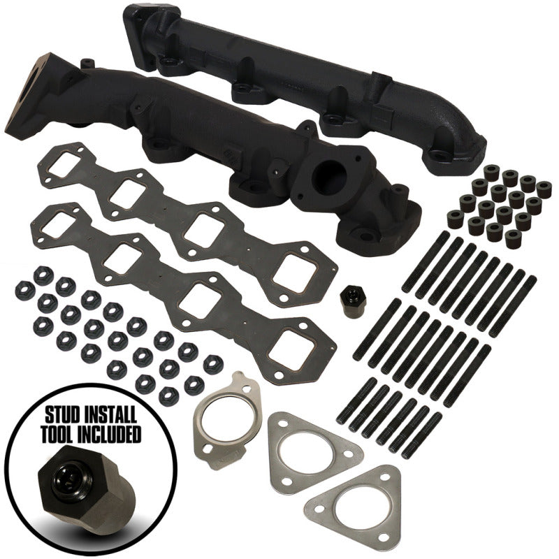 BD Diesel Exhaust Manifold Kit - Ford 2015-2019 F250 6.7L PowerStroke BD Diesel Headers & Manifolds  AXOPROS
