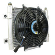 BD Diesel Xtrude Trans Cooler w/Fan 5.5in BD Diesel Transmission Coolers  AXOPROS