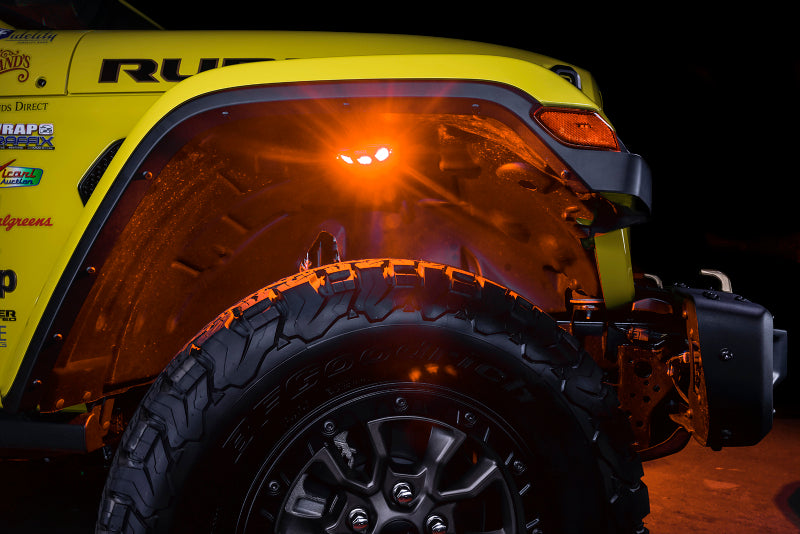 Oracle Underbody  RGB+W Wheel Well Rock Light Kit - 4 PCS - ColorSHIFT ORACLE Lighting Light Bars & Cubes  AXOPROS