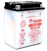 Yuasa Battery Yuasa YB14L-B2 Yumicron CX 12-Volt Battery Batteries aftermarket performance part