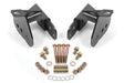 BMR 64-72 Chevy Chevelle Rear Control Arm Relocation Brackets - Black Hammertone BMR Suspension Suspension Arms & Components  AXOPROS