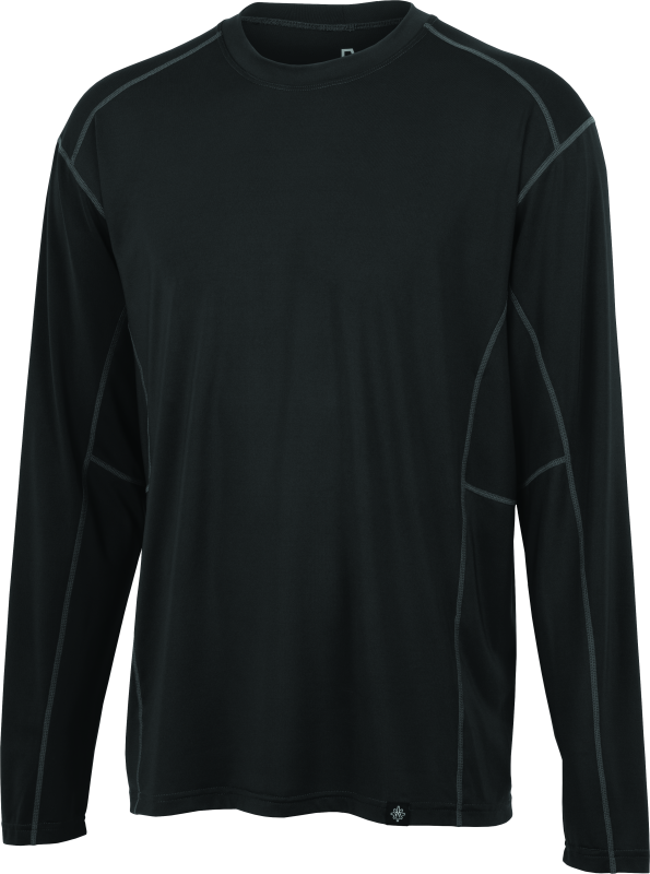 FIRSTGEAR Base Layer Shirt Lightweight Long-Sleeve Dark Grey - Large FIRSTGEAR Shirts  AXOPROS