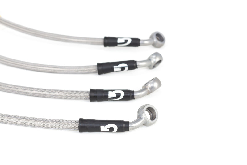 Goodridge 09-12 Cadillac CTS-V (All CTS-V w/ Brembo Brakes) Stainless Steel Brake Line Kit Goodridge Brake Line Kits  AXOPROS