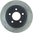 StopTech Power Slot 03-08 Crown Victoria/Grand Marquis Rear Right Slotted Rotor Stoptech Brake Rotors - Slotted  AXOPROS