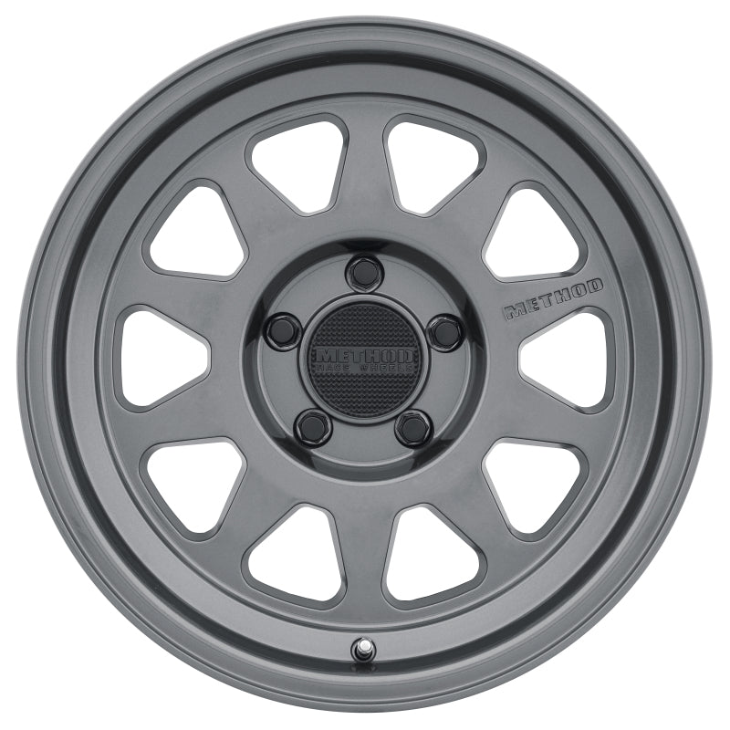 Method MR316 18x9 +18mm Offset 5x150 110.5mm CB Gloss Titanium Wheel Method Wheels Wheels - Cast  AXOPROS