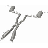 MagnaFlow 12 Jeep Grand Cherokee V8 6.4L Dual Split Rear Exit Stainless Cat Back Performance Exhaust Magnaflow Catback  AXOPROS