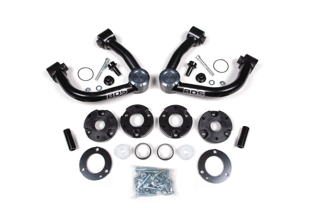3 Inch Lift Kit - Ford Bronco (21-24) 4 Door - With Sasquatch Package BDS Suspension Suspension Lift Kit  AXOPROS