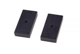 Rear Lift Blocks - Steel - 1 Inch Lift - 3in Wide - Universal Fitment BDS Suspension Suspension Leaf Spring Block Kit  AXOPROS