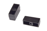 Rear Lift Blocks - 5/8 In Pin - Cast Iron - 2 Inch Lift - Universal Fitment BDS Suspension Suspension Leaf Spring Block Kit  AXOPROS