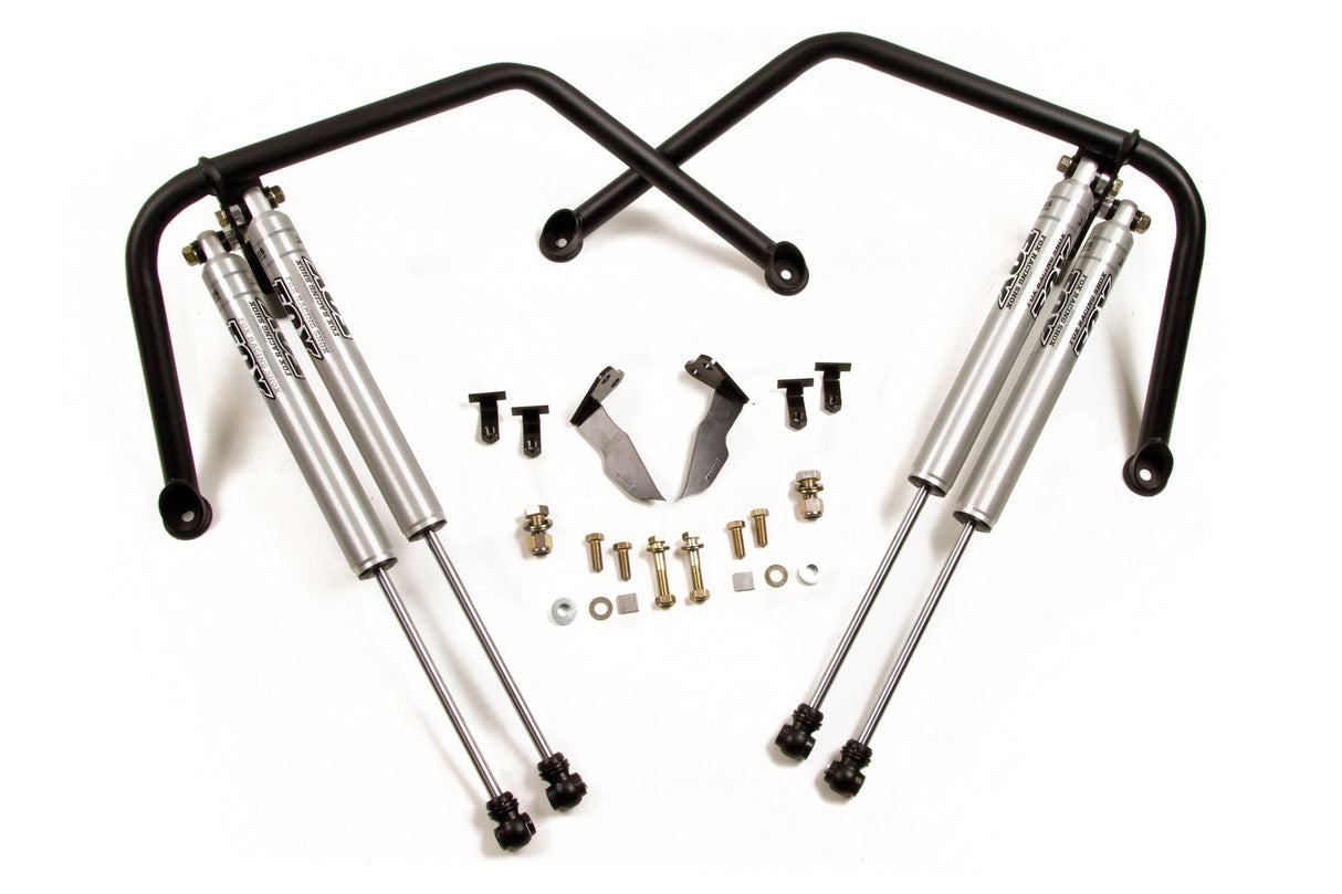 Dual Shock Hoop Mount Kit - Ford F250 / F350 Super Duty (08-16) 4WD BDS Suspension Suspension Shock Absorber Mounting Kit  AXOPROS