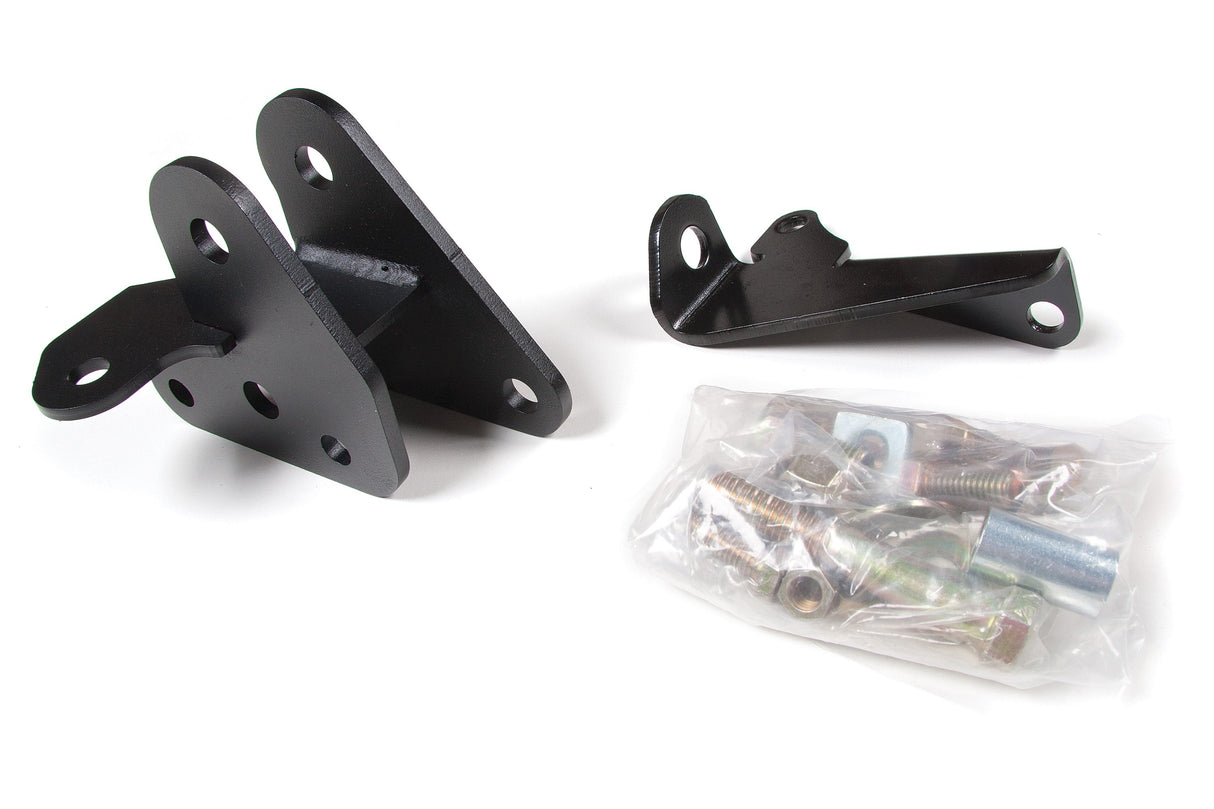 Front Track Bar Relocation Bracket - Fits 4 Inch Lift - Jeep Wrangler JK (07-18) BDS Suspension Suspension Track Bar Relocation Kit  AXOPROS