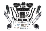 4 Inch Lift Kit W/ 4-Link - Ram 2500 W/ Rear Air Ride (19-24) 4WD - Diesel BDS Suspension Suspension Lift Kit  AXOPROS