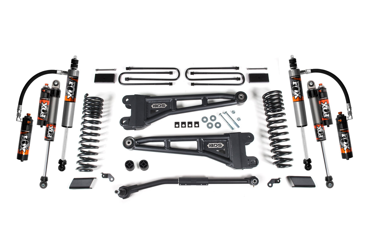 3 Inch Lift Kit W/ Radius Arm - Ford F250/F350 Super Duty (23-24) 4WD BDS Suspension Suspension Lift Kit  AXOPROS
