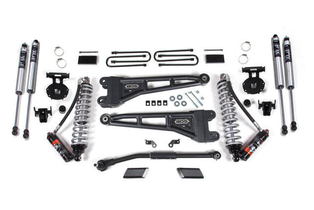 3 Inch Lift Kit W/ Radius Arm - FOX 2.5 Coil-Over Conversion - Performance Elite - Ford F250/F350 Super Duty (23-24) 4WD BDS Suspension Suspension Lift Kit  AXOPROS