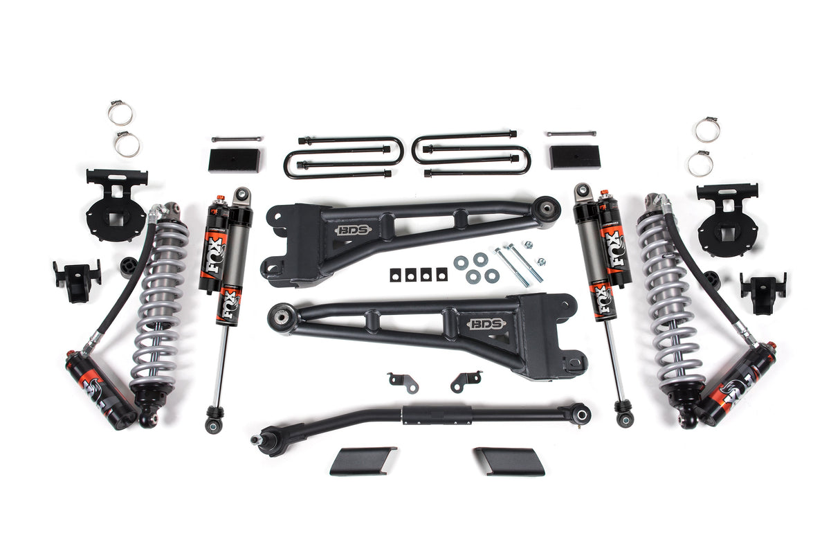 3 Inch Lift Kit W/ Radius Arm - FOX 2.5 Coil-Over Conversion - Performance Elite - Ford F250/F350 Super Duty (23-24) 4WD BDS Suspension Suspension Lift Kit  AXOPROS