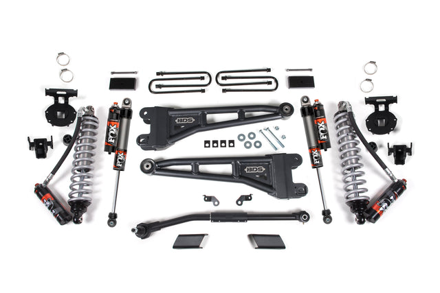 3 Inch Lift Kit W/ Radius Arm - FOX 2.5 Coil-Over Conversion - Performance Elite - Ford F250/F350 Super Duty (23-24) 4WD BDS Suspension Suspension Lift Kit  AXOPROS