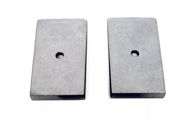 Axle Pinion Shim - 3 Inch Wide - 4 Degree - Pair BDS Suspension Leaf Spring Shim  AXOPROS