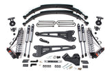 4 Inch Lift Kit W/ Radius Arm - FOX 2.5 Performance Elite Coil-Over Conversion - Ford F250/F350 Super Duty (17-19) 4WD - Diesel BDS Suspension Suspension Lift Kit  AXOPROS