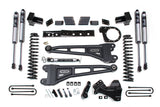 7 Inch Lift Kit W/ Radius Arm - Ford F350 Super Duty DRW (20-22) 4WD - Diesel BDS Suspension Suspension Lift Kit  AXOPROS