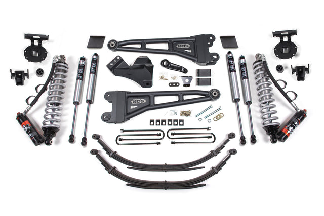 6 Inch Lift Kit W/ Radius Arm - FOX 2.5 Performance Elite Coil-Over Conversion - Ford F250/F350 Super Duty (11-16) 4WD - Diesel BDS Suspension Suspension Lift Kit  AXOPROS