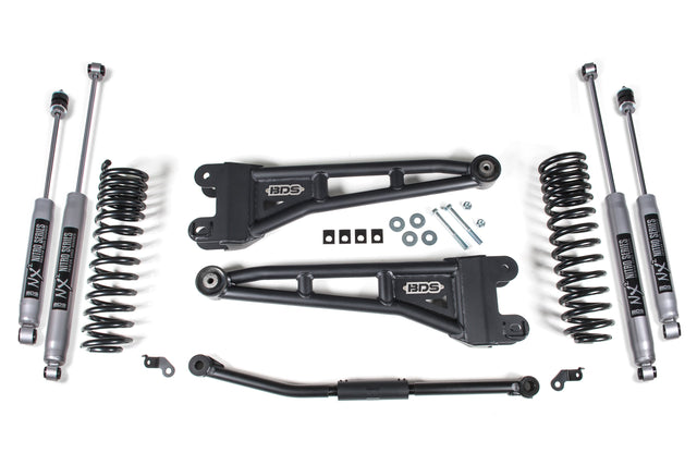 2.5 Inch Lift Kit W/ Radius Arm - Ford F250/F350 Super Duty (11-16) 4WD - Diesel BDS Suspension Suspension Lift Kit  AXOPROS