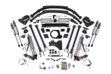 9" Inch Lift Kit W/ 4-Link - FOX 2.5 Performance Elite Coil-Over Conversion - Ford F250/F350 Super Duty (20-22) 4WD - Diesel BDS Suspension Suspension Lift Kit  AXOPROS