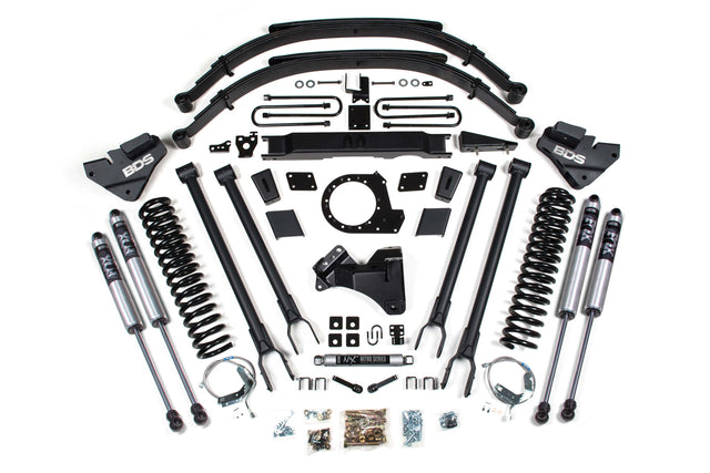 9 Inch Lift Kit W/ 4-Link - Ford F250/F350 Super Duty (20-22) 4WD - Gas BDS Suspension Suspension Lift Kit  AXOPROS